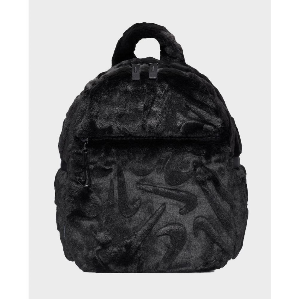 NWT Nike Futura Faux Fur Mini Backpack Women's Sports Backpack Casual streetwear